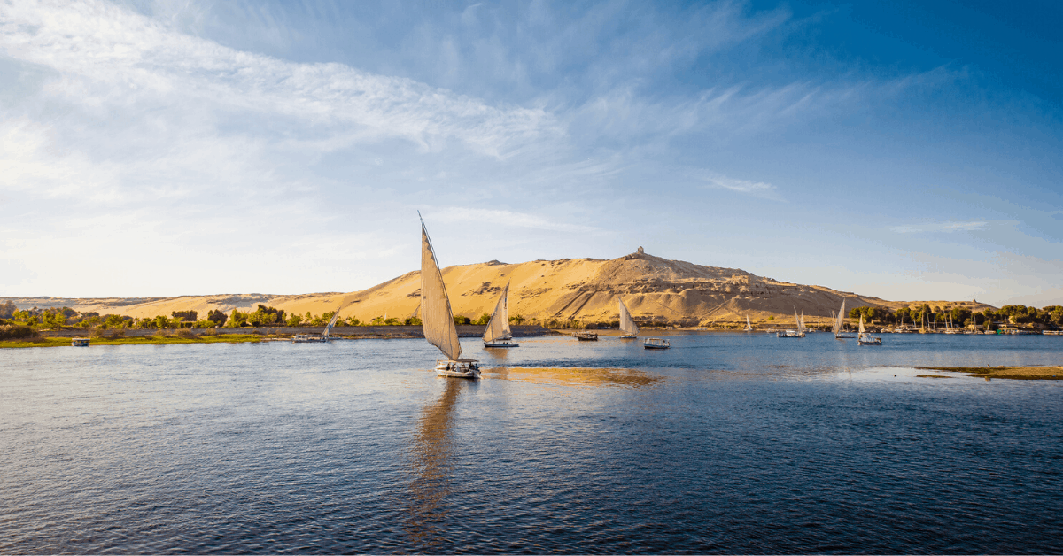 Explore the wonders of the Nile by water, land, or air. Image credit: iStock