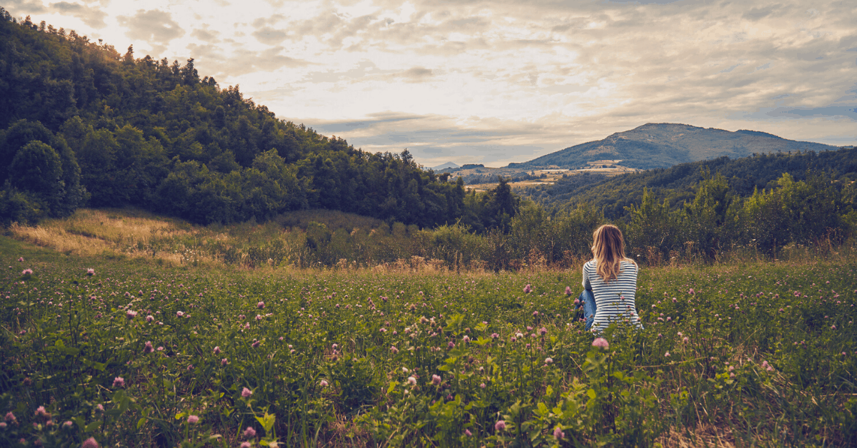 Take the time to sit and relax in nature. Image credit: m-gucci/iStock