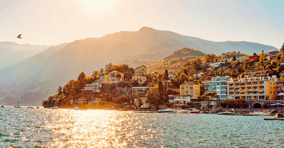 Ascona on the edge of Lake Maggiore. Image credit: Roman Babakin/iStock