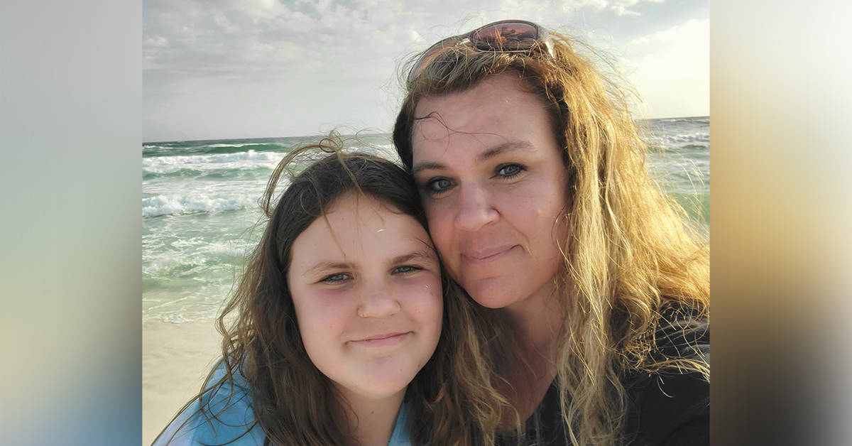 Ms Betker and her daughter ZoeJane. Image credit. Supplied