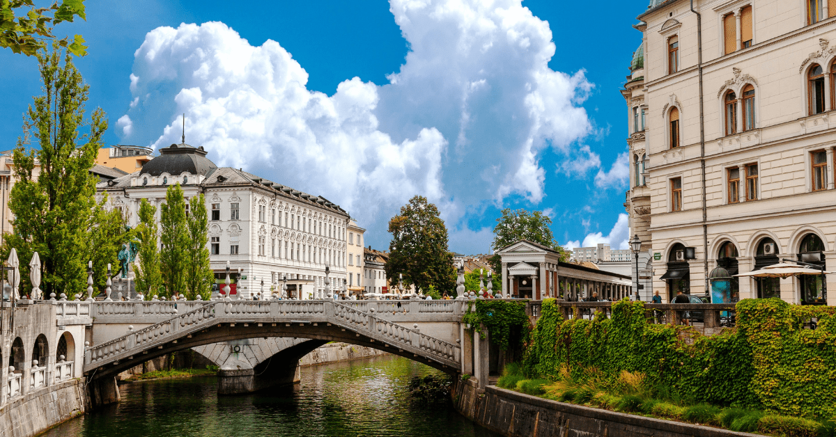 The picture-perfect city of Ljubljana. Image credit: Eugene Kuznetsov/Unsplash