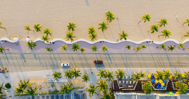 An aerial view of Miami. Image credit: Lance Asper/Unsplash