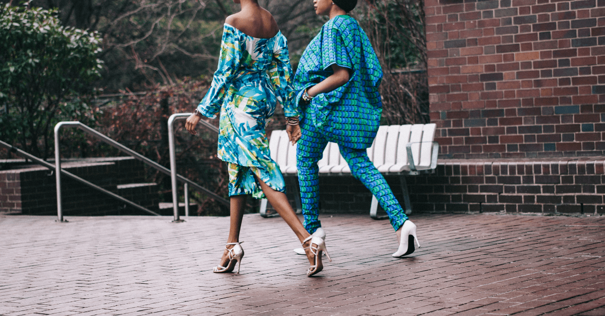 Women walking outside the Barbican Centre. Image credit: Clem Onojeghuo/Unsplash