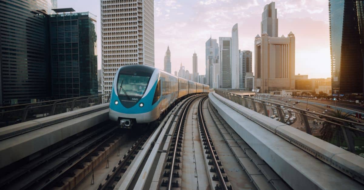 Discover the future of transportation with Dubai Metro - the driverless wonder. Image credit: Damir Babacic/Unsplash