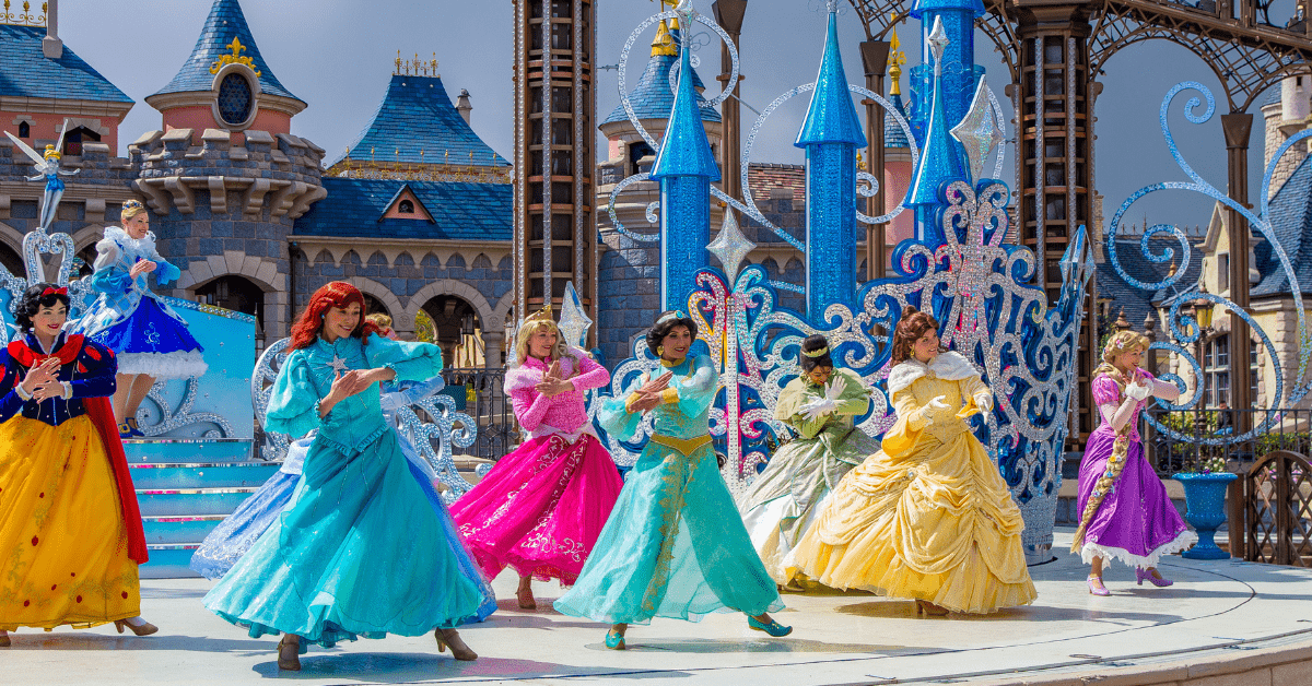 Disney princesses show at Disneyland Paris. Image credit: Gilbert Sopakuwa/ Flickr