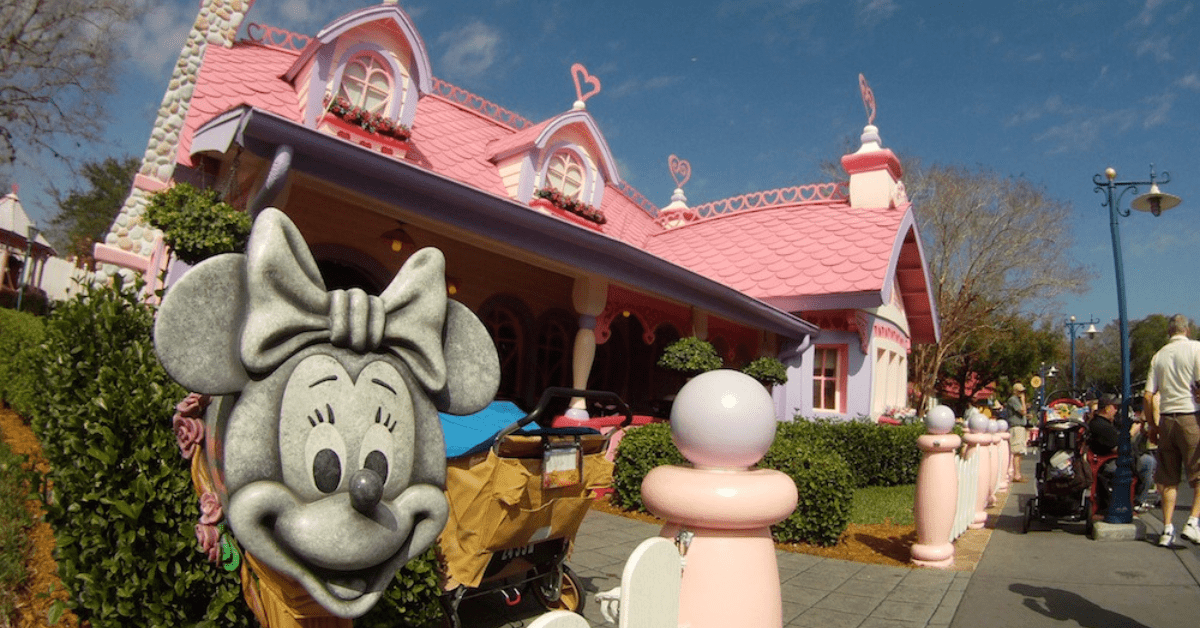 Minnie's House, Disneyland Resort, CA. Image credit: Inside the Magic/ Flickr