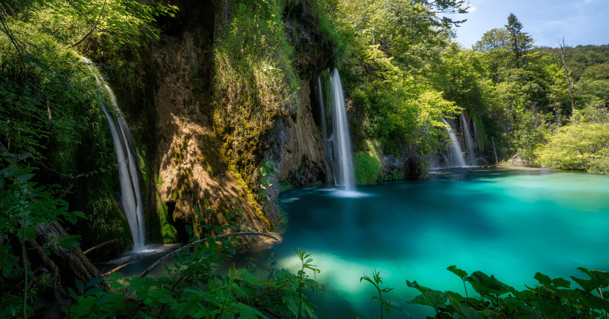 Plitvice Lakes National Park Croatia.