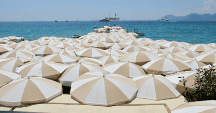 Graden Umbrella, Carlton Cannes, France.